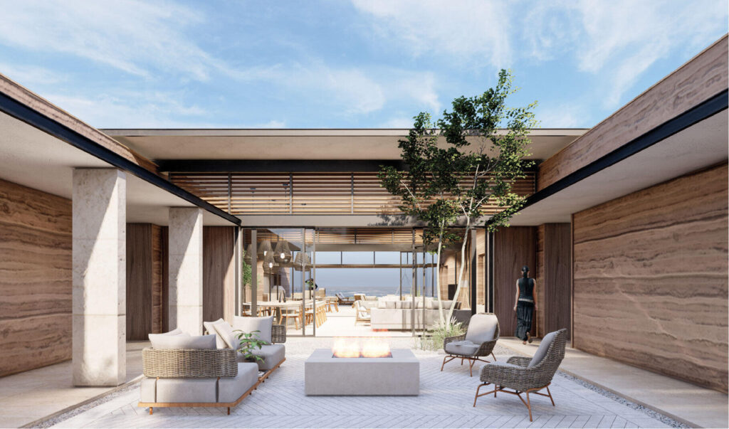 Los Cabos West Enclave Ritz-Carlton Residence 6 at The Residences at Zadún, Ritz-Carlton Reserve, This Villa is 50% complete offering a faster move in timeframe. Offers the privacy of a single-family home within Puerto Los Cabos. This 5-bedroom, 5-bath + 2 half-bath villa spans 998 m² (10,745 sq ft) of refined indoor-outdoor living with a private pool, Jacuzzi, fire pit, and BBQ terrace. Finishes include marble, oak millwork, and Sub-Zero/Wolf appliances. Owners enjoy Ritz-Carlton Reserve services, Sensei Spa, Beach Club, and membership in Club Puerto Los Cabos golf and social amenities. Villa comes fully furnished with the Ritz-Carlton Reserve approved package. – 10 Av Marlin, Rincon del Afan, San Jose Corridor, BS