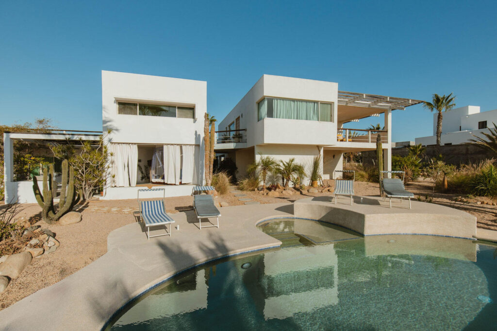 Los Cabos Villas Del Mar At Del Mar, homes are designed to feel calm, comfortable, and deeply personal. Each residence reflects the family who lives there—never a one-size-fits-all approach.Estate Villa 495 was thoughtfully tailored to embrace Cabo's natural rhythm and indoor-outdoor way of living. A complete redesign of the sun-filled pool deck brought new life to the home while preserving the memories already made. Set cliffside, just one row off the beach, the setting feels peaceful and expansive, where ocean air and open – Camino del Conejo, PEDREGAL, Cabo San Lucas, BS