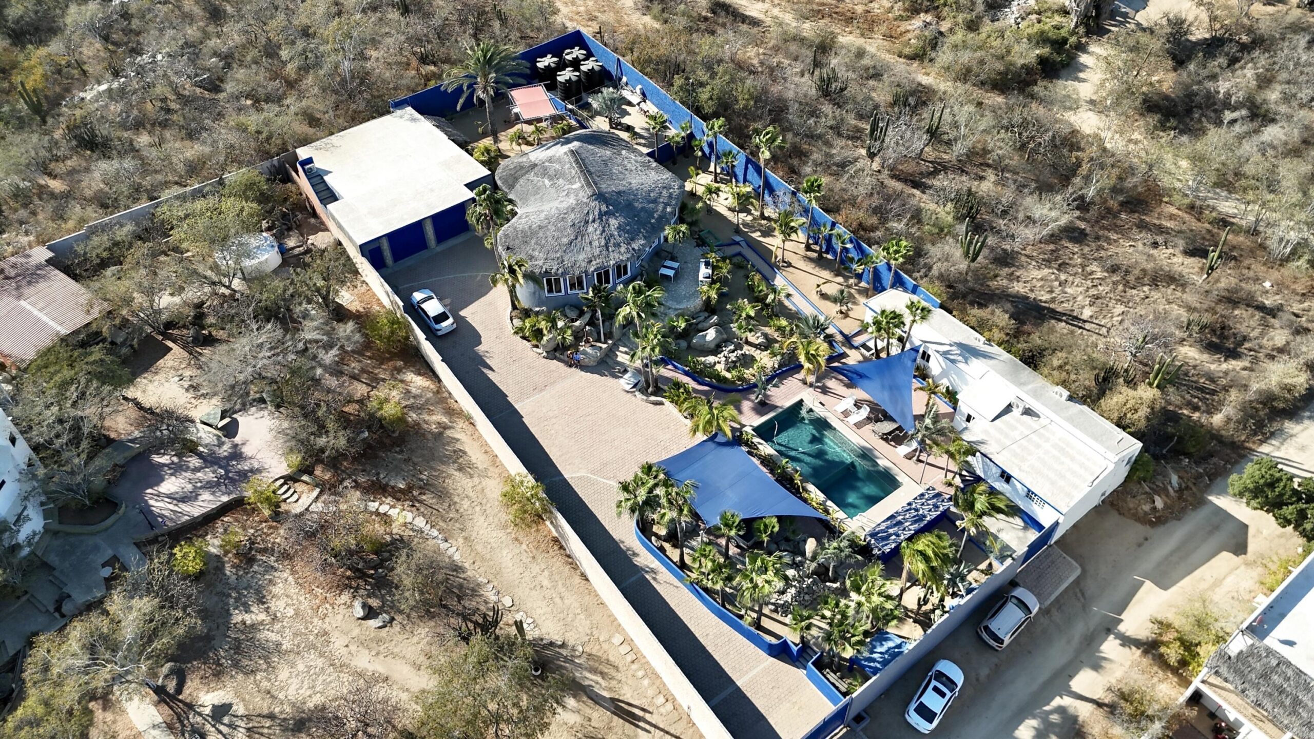 Los Cabos 4 De Marzo Casa Belia Investment Opportunity in the Heart of 4 de MarzoWelcome to Casa Belia, a versatile property located in the heart of the popular Colonia 4 de Marzo neighborhood in Cabo San Lucas. Positioned on a highly visible corner lot, this unique property combines residential comfort with commercial potential, making it an excellent opportunity for homeowners, investors, or entrepreneurs.The property features:* A comfortable main house with a spacious outdoor patio* Separate studio space ideal for guests, rental income, or a private office* Commercial/business area with street exposure* Multiple access points and flexible parking options* Gated perimeter for privacy and security* Large tiled courtyard perfect for entertaining or future improvementsIts strategic cor for sale