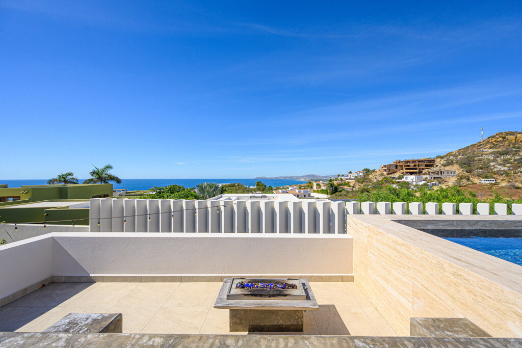 Los Cabos Elias Calles Welcome to Rancho 82 -- a rare 2.4-acre oceanfront property offering 190 feet of Pacific coastline, two charming Baja-style homes, and endless potential. With five titled lots, and easy access from Highway 19, this property could become a family compound, boutique retreat, or collection of oceanfront villas. The main home offers 3 bedrooms and 3 baths; the guest casita includes 3 bedrooms, 2 baths, and a rooftop terrace. Both feature authentic Mexican craftsmanship, handmade tiles, and sweeping ocean – Club Campestre, San Jose del Cabo, BS