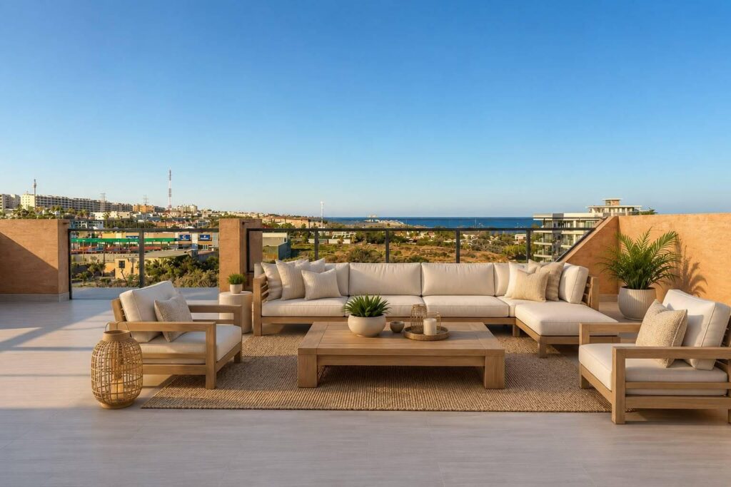 Los Cabos Las Arenas One of the largest penthouses available in Cabo, this brand-new residence offers breathtaking panoramic – 2bd Unit walk out to Pool, Cabo Corridor, Cabo Corridor, BS