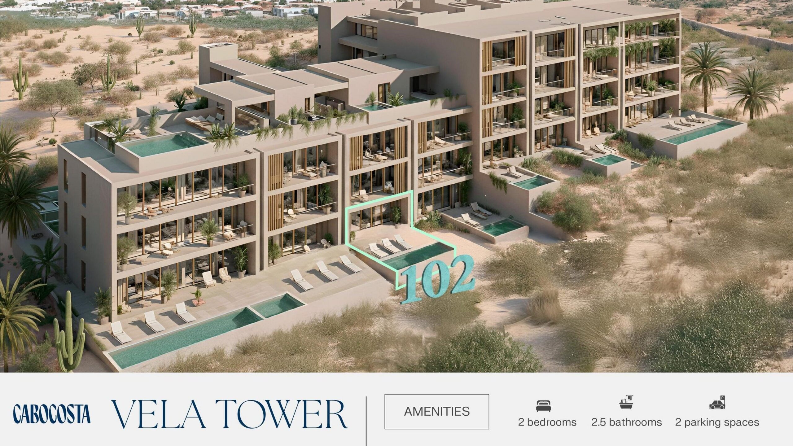 Los Cabos Lienzo Charro – Condo Torre Serena #202, Cabo San Lucas, Cabo San Lucas, BS