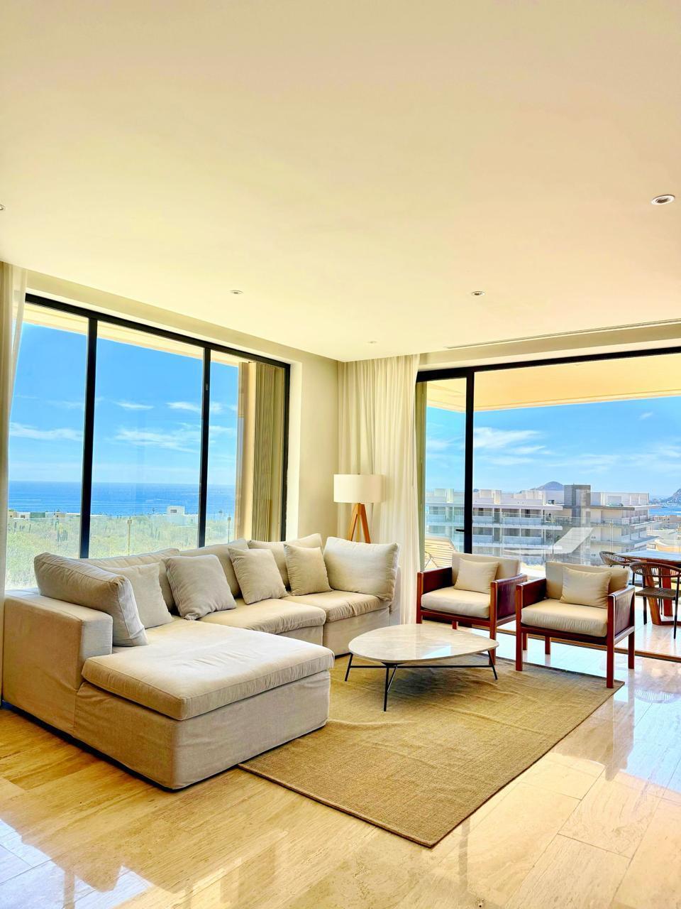 Los Cabos Mistiq Los Cabos Experience luxury living in this exclusive 3-bedroom condominium featuring 3 full bathrooms and 1 half bathroom, offered fully furnished and equipped for your comfort and convenience.Enjoy spacious interiors, high-quality finishes, and breathtaking panoramic for sale