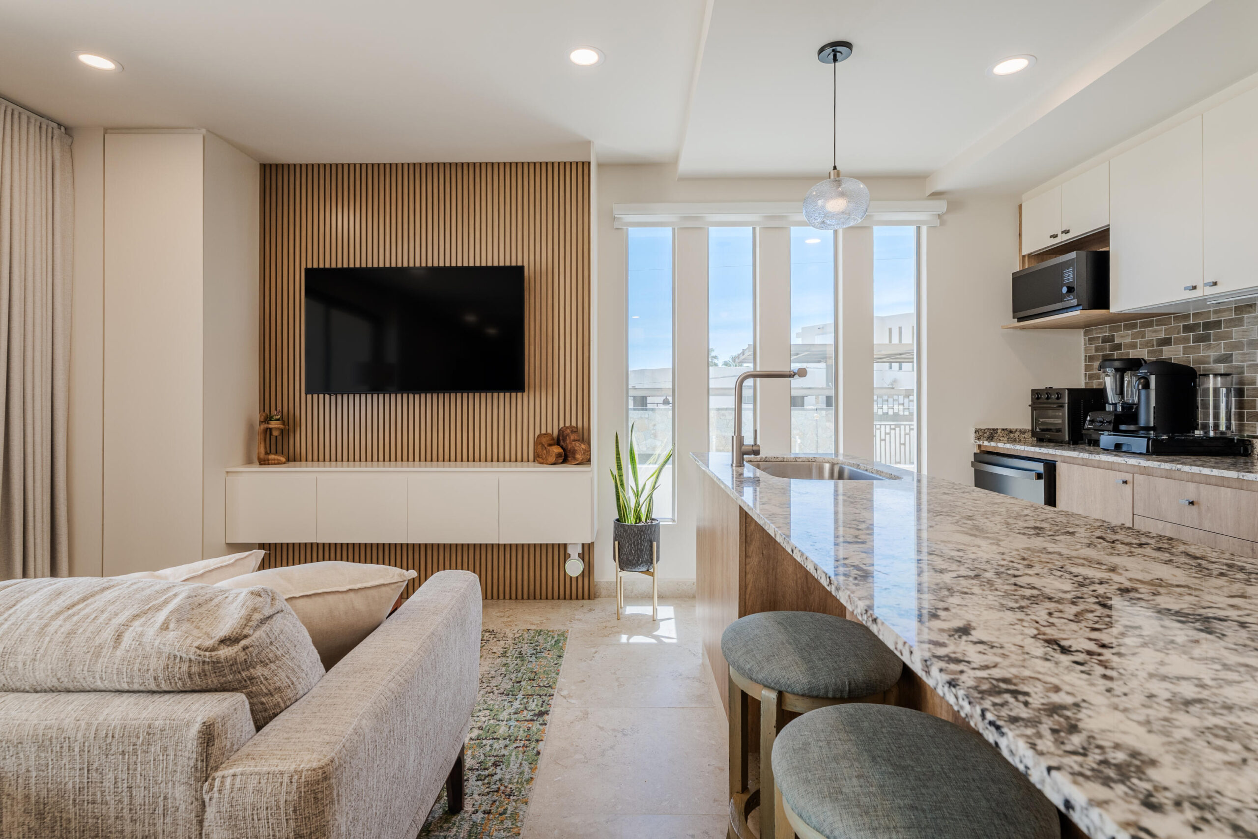 Los Cabos Cabo Costa Experience relaxed luxury at Cabo Costa, one of Cabo San Lucas' most desirable new communities. This turnkey two-bedroom, two-bath residence features spacious en-suite bedrooms, a private terrace, and a heated plunge pool designed for effortless indoor-outdoor living. Clean architectural lines, warm natural finishes, and an inviting open floor plan create a home that is equally suited for full-time living, vacation escapes, or investment. Community amenities include an infinity-edge pool, clubhouse, fitness center, business center, and beautifully maintained grounds. Contact me today to learn more or arrange a private tour. for sale